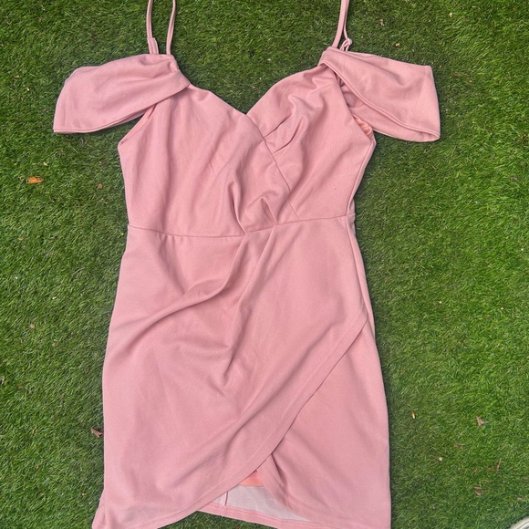 SHEIN Dresses & Skirts - Pink Off-Shoulder Dress